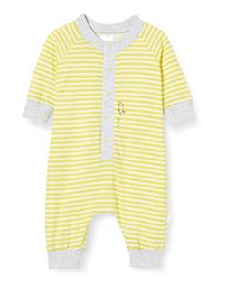 Schiesser Unisex Baby Yellow Mouse Anzug Schlafstrampler, Gelb (Gelb 600), 80 (Herstellergröße: 080) von Schiesser