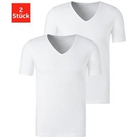 Schiesser V-Shirt "95/5" (2er-Pack) mit tiefem V-Ausschnitt - perfekt unter dem Businesshemd von Schiesser