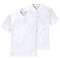 Schiesser V-Shirt "Essentials" (2er-Pack) mit V-Ausschnitt von Schiesser