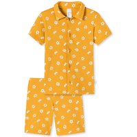 Schlafanzug STORY in gelb von Schiesser