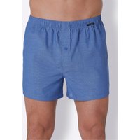 Witt Herren Boxershorts, royalblau + royalblau-kariert von Schiesser