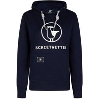 Schietwetter Kapuzenpullover Damen modisch, kuschelig von Schietwetter