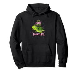 Süße Schildkröte Meeresschildkröte für Mädchen Pullover Hoodie von Schildkröten Meerestiere Tierfreund Geschenke für