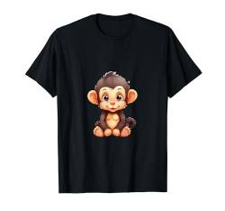 Cute Chimpanzee Baby Animal T-Shirt von Schimpanse FH