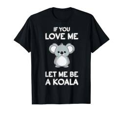 Koala Baby Liebe Sprüche Oberteil T-Shirt von Schlafanzug Pyjama Schlaf Geschenkidee