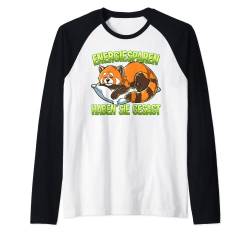 Energiesparen Haben Sie Gesagt Roter Panda Raglan von Schlafanzug