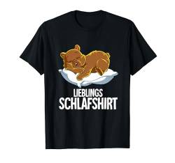 Lieblings Schlafshirt Bär T-Shirt von Schlafanzug