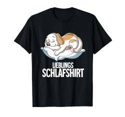 Lieblings Schlafshirt Hund T-Shirt von Schlafanzug