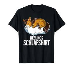 Lieblings Schlafshirt Pferd T-Shirt von Schlafanzug