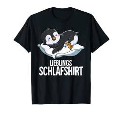 Lieblings Schlafshirt Pinguin T-Shirt von Schlafanzug