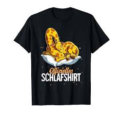Offizielles Schlafshirt Giraffe T-Shirt von Schlafanzug