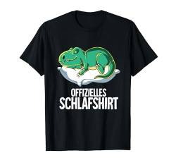 Offizielles Schlafshirt T-rex T-Shirt von Schlafanzug