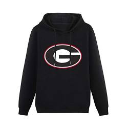 Schlag Sec Georgia Bulldog Mens Hoodies Unisex Pullover Hoody Black Sweatershirt XL von Schlag