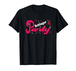 Schlager Party Kostüm Schlagerparty Outfit Schlageroutfit T-Shirt von Schlagerparty Outfit Schlager Kostüm Schlagermusik