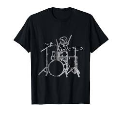 Schlagzeuger Geschenk Drummer Schlagzeug T-Shirt von Schlagzeuger Schlagzeug T-Shirts