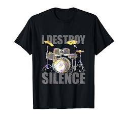 Schlagzeuger Trommler Drummer Musik Schlagzeug T-Shirt von Schlagzeuger Schlagzeug T-Shirts