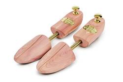 Schlesinger – 8 Paar Premium Damen Schuhspanner aus edlem Zedernholz für eine optimale Schuhpflege. Modell Königin. Größe 36 – 41 in Silber oder Gold. von Schlesinger