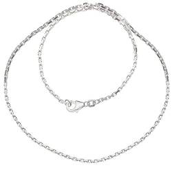 Schmuck-Pur Massive echt 925/- Silber Ankerkette 55cm Halskette von Schmuck-Pur by Cadenis