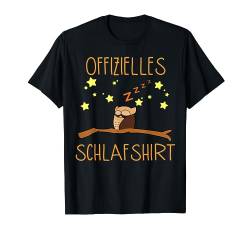 Offizielles Schlafshirt Eule Schlafanzug Nachthemd Pyjama T-Shirt von Schnarchnasen Pyjamas