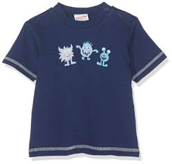 Schnizler Baby - Jungen T-Shirt Interlock Kleine Monster 813157, 11 - Marine, 80 von Schnizler