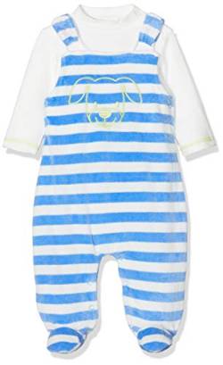 Schnizler Unisex Baby Strampler-set Nicki Ringel Hund 813201, 7 - Blau, 56 von Schnizler