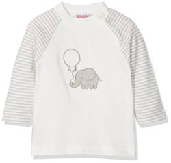 Schnizler Unisex Baby Sweat-Shirt Interlock Elefant 813026, 2 - Natur, 62 von Schnizler