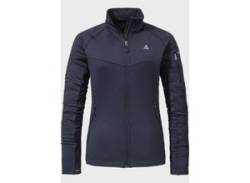 Fleecejacke SCHÖFFEL "Fleece Jacket Hydalen L" Gr. 42, blau (8820, blau) Damen Jacken Sportjacken von Schöffel