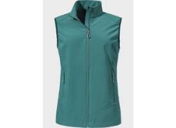 Funktionsweste SCHÖFFEL "Softshell Vest Tonion L" Gr. 38, grün (6755, grün) Damen Westen Outdoorwesten von Schöffel