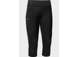 Outdoorhose SCHÖFFEL "3/4 Tight Hestad L" Gr. 42, Normalgrößen, schwarz (9990, schwarz) Damen Hosen Sporthosen von Schöffel