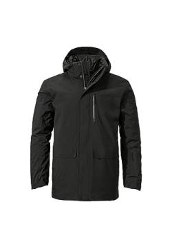 Schöffel Herren Barth 3in1 Parka, black, 52 von Schöffel