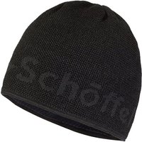 Schöffel Strickmütze Knitted Hat Klinovec mit eingestricktem Schöffel-Logo von Schöffel