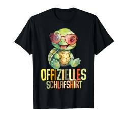 Schildkröte Offizielles Schlafshirt Schlafanzug Nachthemd T-Shirt von Schön Offizielles Schlafshirt Pyjama 2024 SHOP