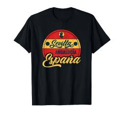 Sevilla Andalusien Spanien Espana T-Shirt von Schöne Designs für Spanien Urlauber Liebhaber