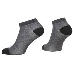 Scholl 2 Paar Socken Herren Sneaker, Cool Line, Hochwertige Garne aus Baumwolle und Polyester, Lycra-Faser (Anthrazit, 39-42) von Scholl