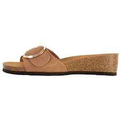 Scholl Damen Amalfi Mule Sandale, Brown, 40 EU von Scholl