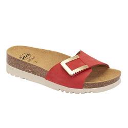 Scholl Damen Monterey Mule Sandale, Red, 41 EU von Scholl