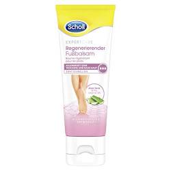 Scholl Expertcare regenerierender Fußbalsam - für sehr trockene und raue Haut - mit Aloe Vera und Provitamin B5 - Hautverträglichkeit dermatologisch getestet - 75 ml von Scholl