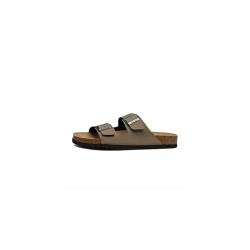 Scholl Herren Julien Sandale, Taupe, 42 EU von Scholl