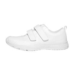 Scholl Unisex Energy Plus Double Strap Sneaker, Weiß, 42 EU von Scholl