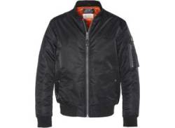 Bomberjacke SCHOTT NYC "AIRFORCERS MA-1" Gr. XXL, schwarz (black) Herren Jacken Softshelljacken von Schott NYC