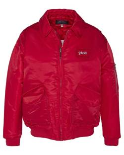 Schott NYC Damen Danwrs Jacket, rot, 38 von Schott NYC