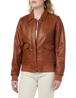 Schott NYC Damen LCWS1903 Jacket, Cognac, 32 von Schott NYC