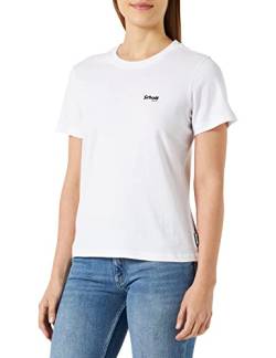 Schott NYC Damen Tssmalllogw T-Shirt, weiß, X-Large von Schott NYC