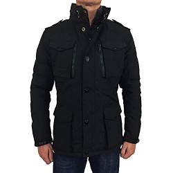 Schott NYC Herren Field Jacke, Schwarz, XXXXL von Schott NYC