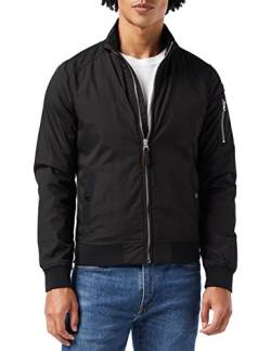 Schott NYC Herren Kenny Jacke, Schwarz (Black Black), S von Schott NYC