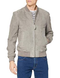 Schott NYC Herren LC300 Lederjacken, Light Grey, L von Schott NYC