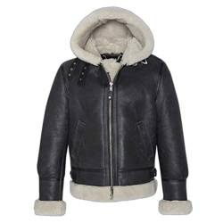 Schott NYC Herren Lc1259h Lederjacke, Schwarz/Off White, Large von Schott NYC