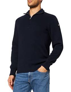 Schott NYC Herren PLKERN3 Pullover, Marineblau, Small von Schott NYC