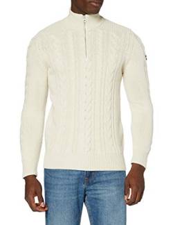 Schott NYC Herren Plbruce2 Pullover, Ecru, Large von Schott NYC