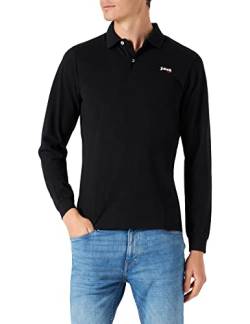 Schott NYC Herren Psjames2 ml Polohemd, Schwarz, XXL von Schott NYC